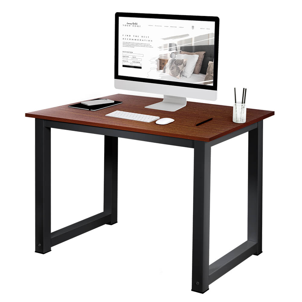 โต๊ะทำงาน InnHome รุ่น INH-80 ยาว 80 ซม. สี Teak_6